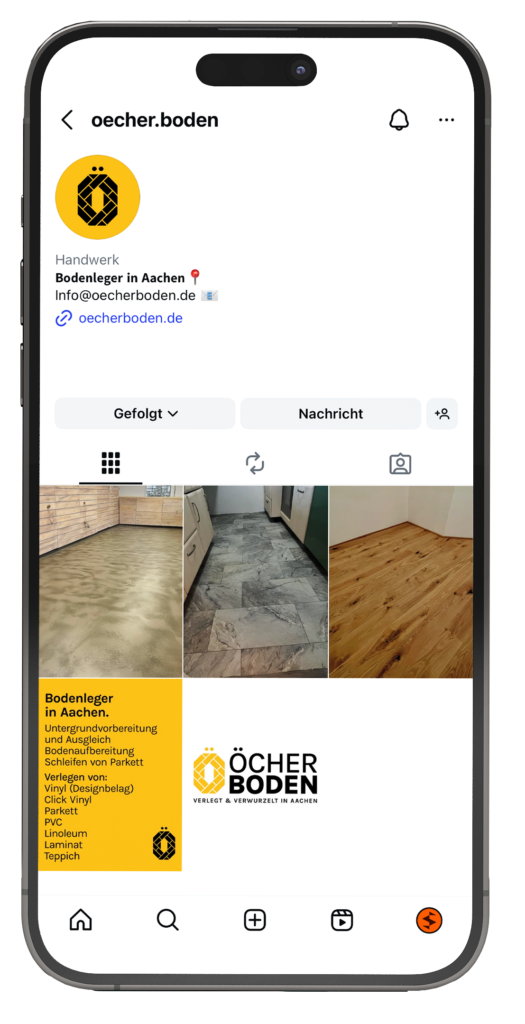oecherboden 2 instagram social media aachen stilbaum kommunikationsdesign