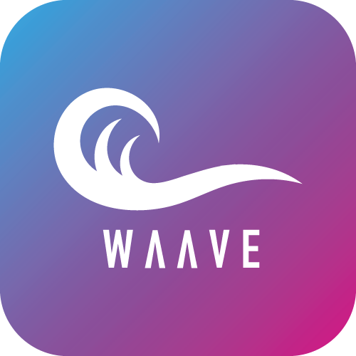 waave gradient rounded edges